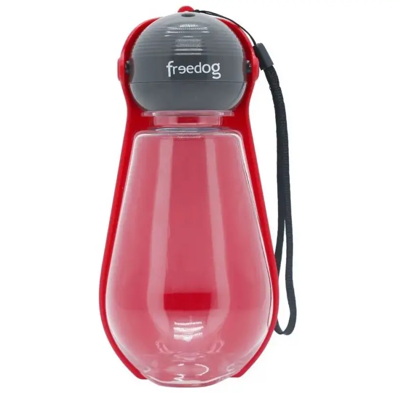 Botella Bebedero Ovi Rojo 400 ml