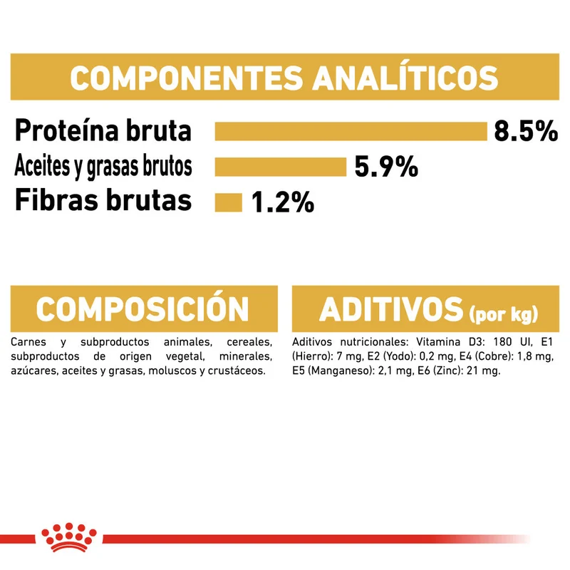 Royal Canin Teckel Dachshund Paté 85 g Comida Húmeda para Perros Salchicha