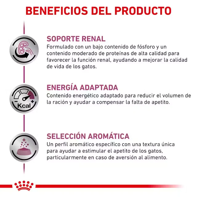 Royal Canin Veterinary Renal Paté en Sobre 85 g Comida Húmeda para Gatos