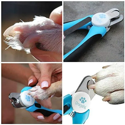 El mejor cortauñas para perros con sensor rápido, fácil de usar, cortauñas para perros, fácil de usar y seguro para que puedas cortar con confianza