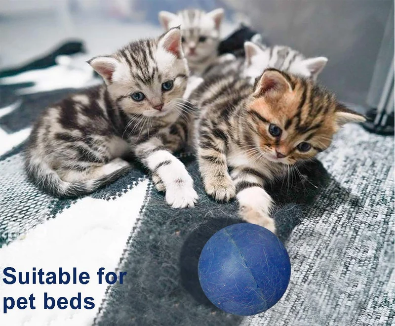 Removedor de pelo para mascotas reutilizable removedor de pelusa lavadora de pelo de perros y gatos, atrapasuelas para ropa secadora, muebles, ropa