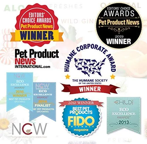 John Paul Pet Champú de avena para perros y gatos, fórmula de piel sensible calma e hidrata la piel seca y el pelo