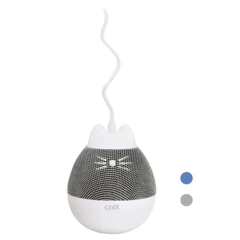 Catit Pixi Juguete Electronico Para Gato Spinner Gris