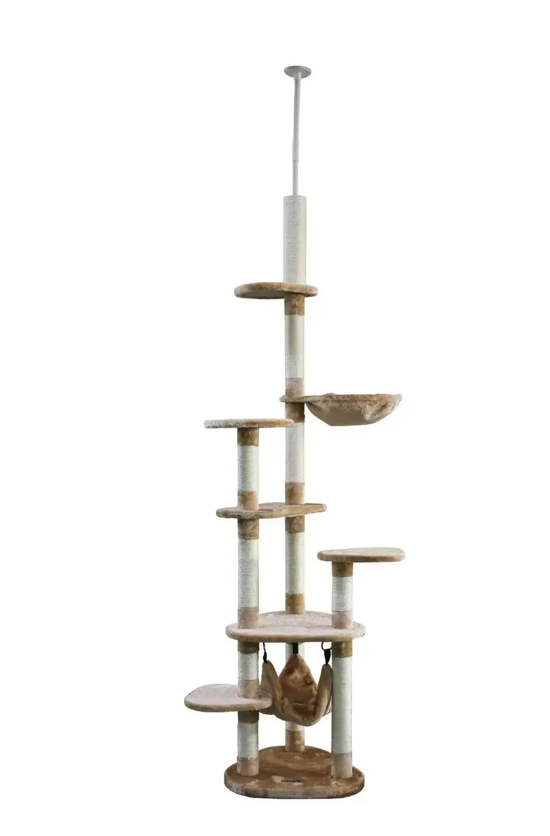 Rascador para Gatos Empire 50x50x226-260 cm
