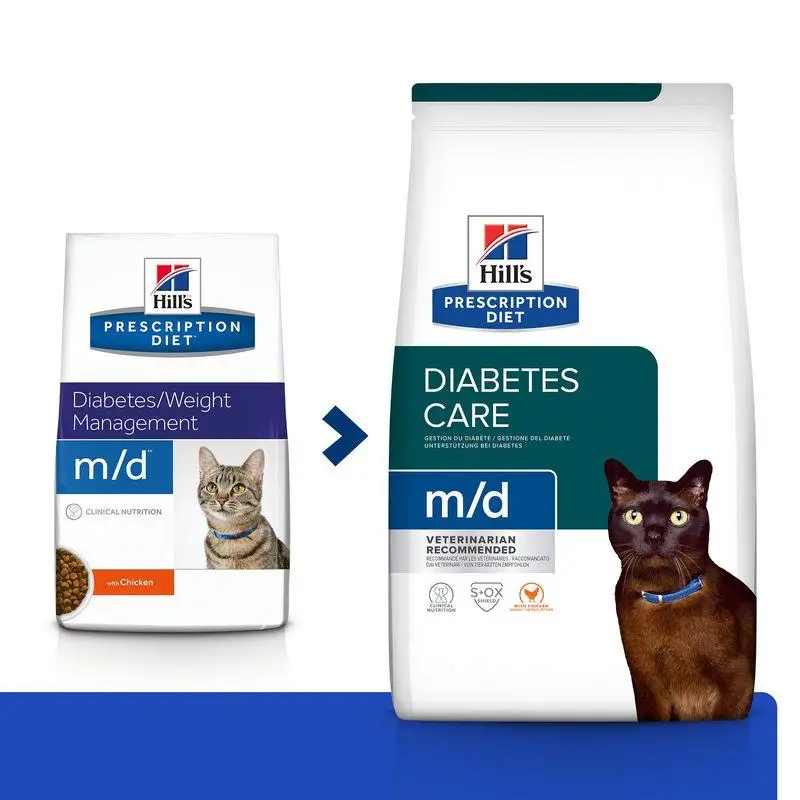 Hill'S M/D 1,5 kg - Pienso para Gatos Control de Diabetes
