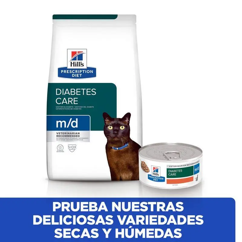 Hill'S M/D 156 g,(Diabetes) Alimento para Gatos