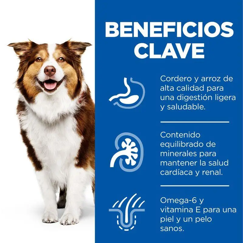 Hill'S Science Plan Mature Adult 7+ Active Longevity Cordero y Arroz 14 kg Alimento para Perros