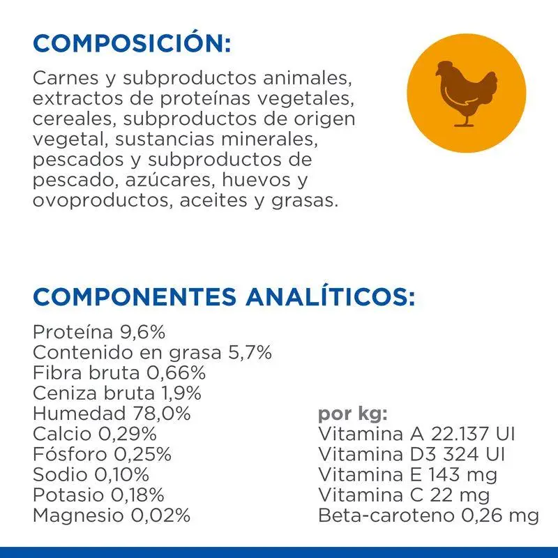 Hill'S Science Plan Kitten con Pollo 85 g Sobre Alimento para Gatos