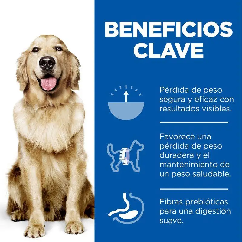 Hill'S Science Plan Perfect Weight Adult Large Pollo 12 kg pienso para perros
