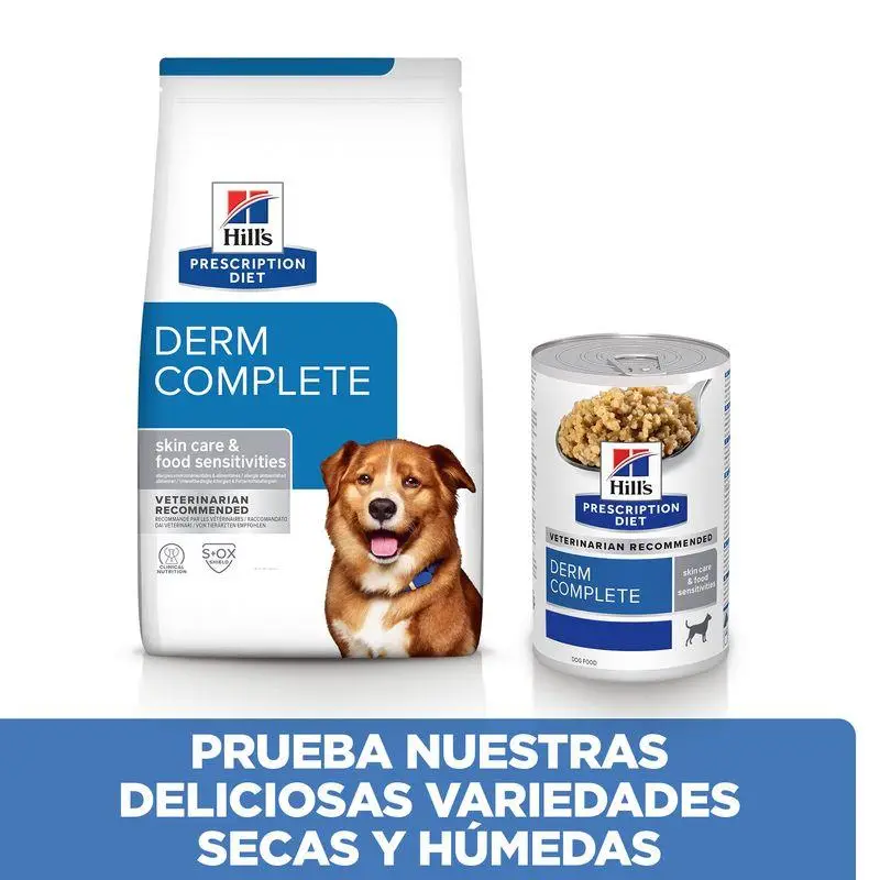 Hill'S Derm Complete 370 g Alimento para Perros