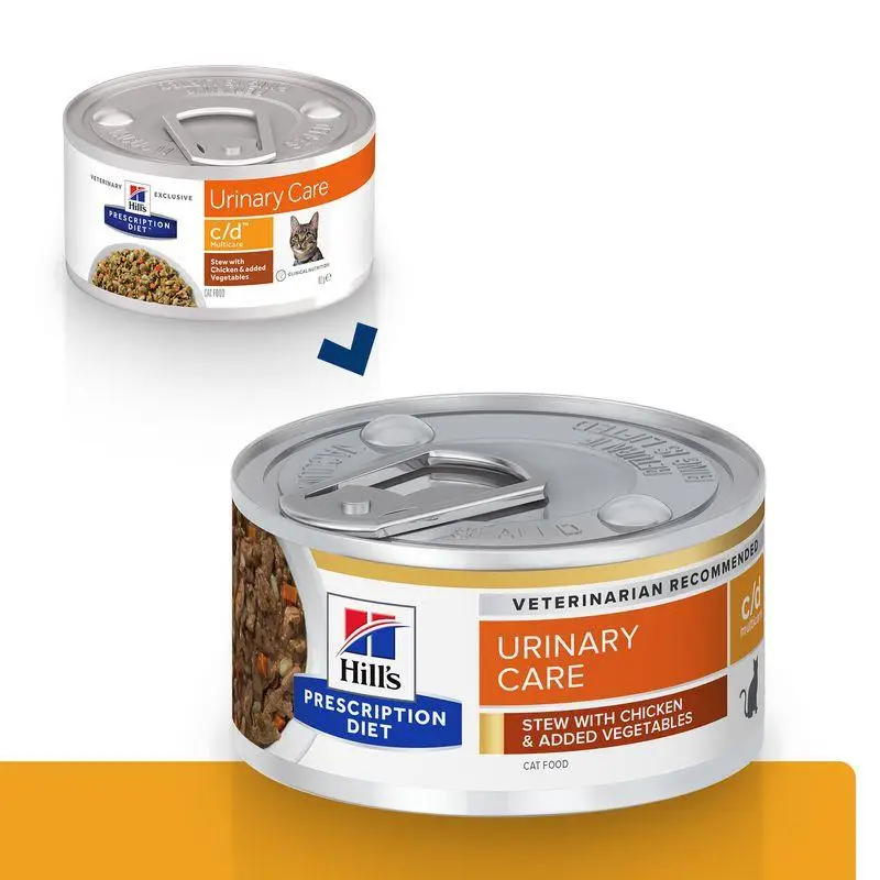 Hill'S C/D Lata 82 g, (Enfermedad Urinaria) Alimento para Gatos