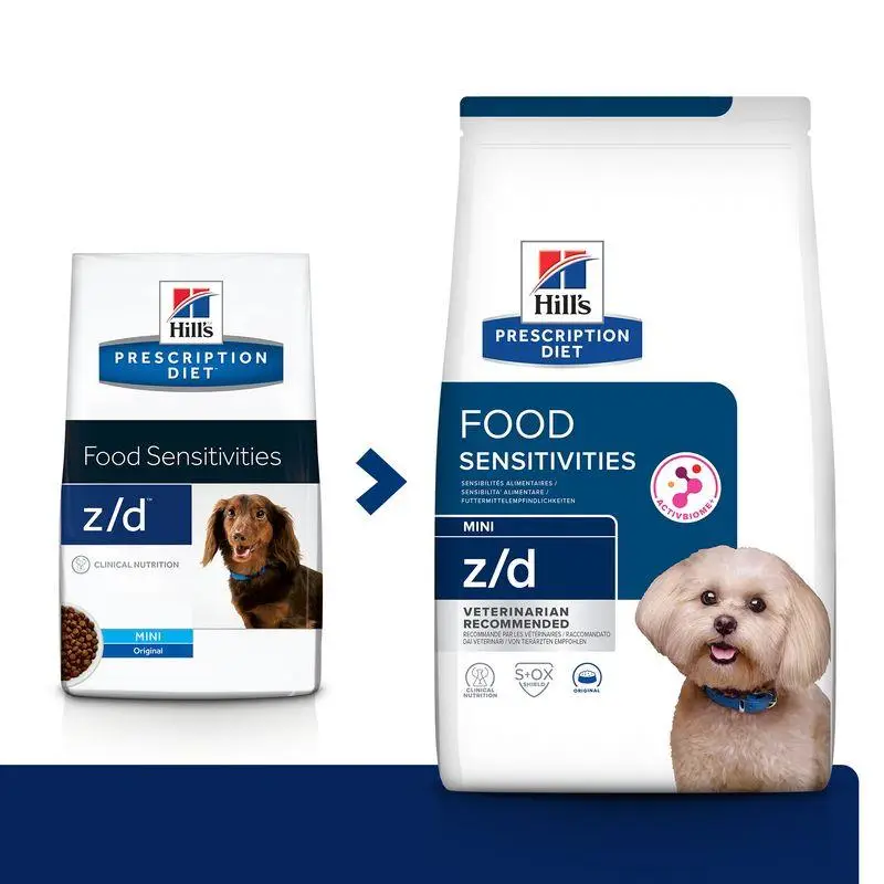 Hill'S Z/D Mini 1 kg - Pienso para Perros con Hipersensibilidad Alimentaria