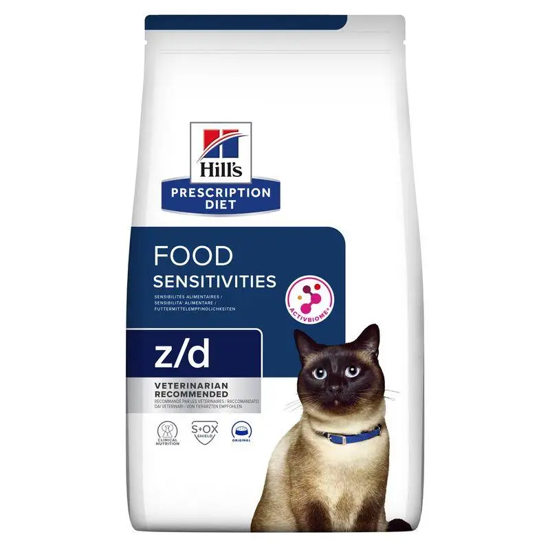 Hill'S Z/D 1,5 kg - Pienso para Gatos con Hipersensibilidad Alimentaria