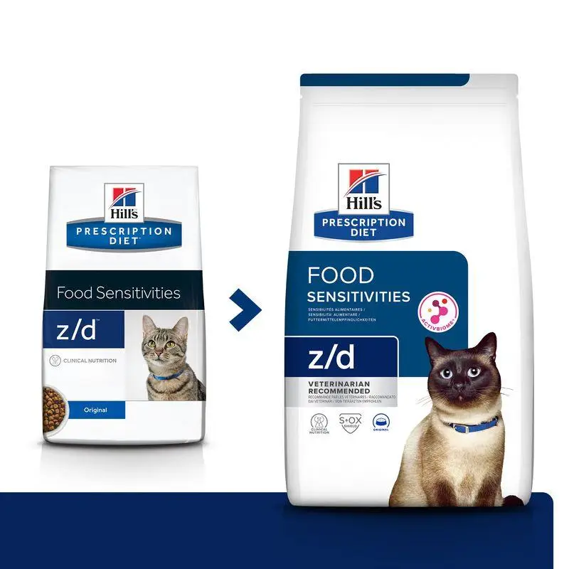Hill'S Z/D 1,5 kg - Pienso para Gatos con Hipersensibilidad Alimentaria