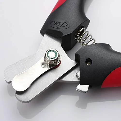 Chibuy Tijeras profesionales de aseo para mascotas con punta redonda de acero inoxidable cortador de ojos para perros y gatos, herramienta de aseo profesional, tamaño 6.70 pulgadas x 2.6 pulgadas x 0.43 pulgadas