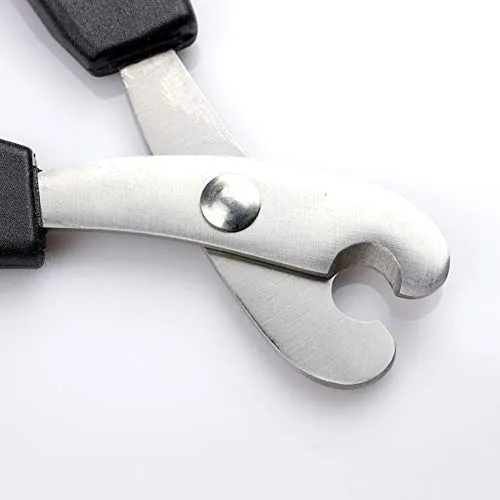 Chibuy Tijeras profesionales de aseo para mascotas con punta redonda de acero inoxidable cortador de ojos para perros y gatos, herramienta de aseo profesional, tamaño 6.70 pulgadas x 2.6 pulgadas x 0.43 pulgadas