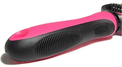 Maxpower Planet cepillo de aseo para mascotas – Doble cara para descamación y descamación de pelaje de rastrillo para perros y gatos, extra ancho