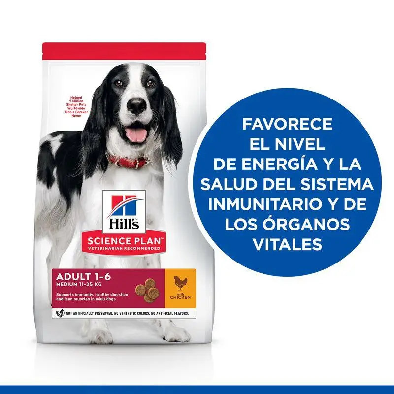 Hill's Science Plan Adult Medium Pollo 14 kg Alimento para Perros