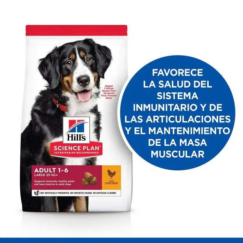 Hill'S Science Plan Adult Large Breed Pollo 18 kg Alimento para Perros