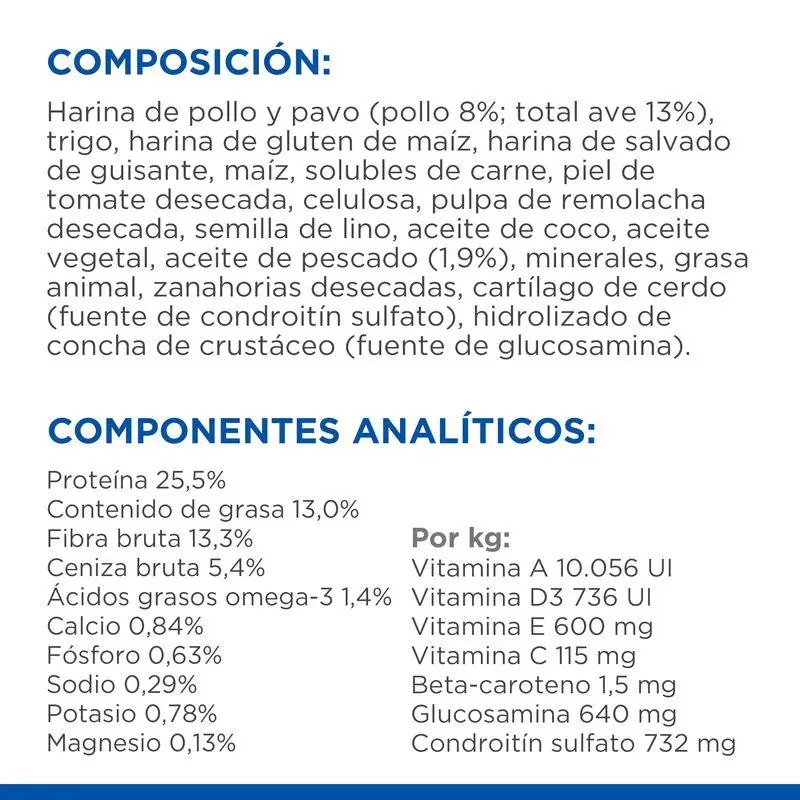 Hill'S Science Plan Adult Perfect Weight y Active Mobility Small y Mini Pollo 1,5 kg Alimento para Perros