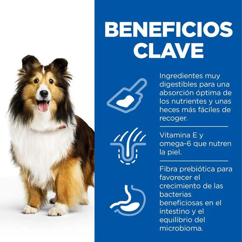 Hill'S Science Plan Adult Sensitive Stomach y Skin Medium Pollo 14 kg Alimento para Perros