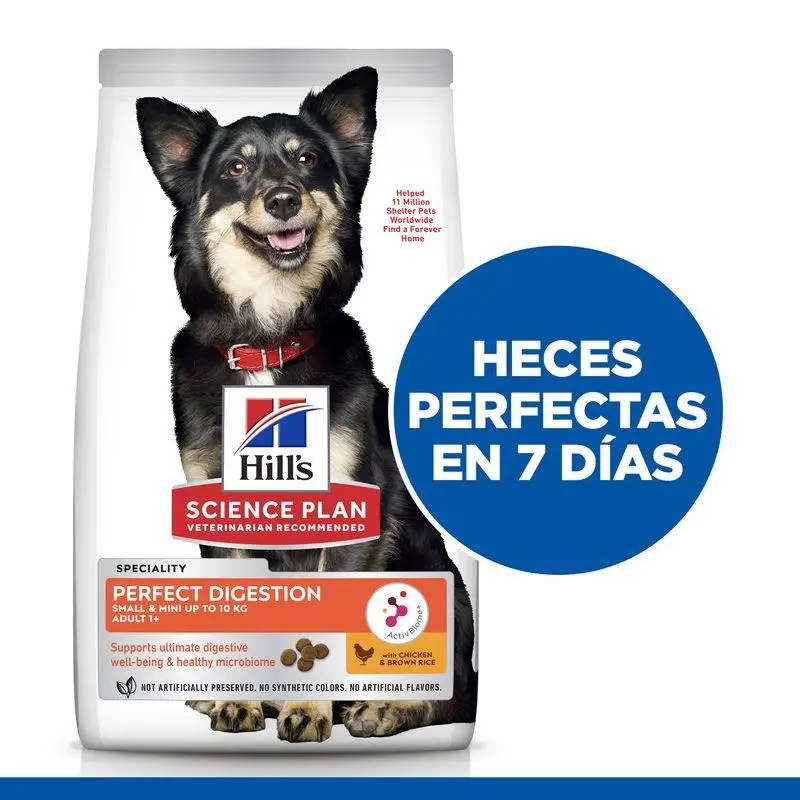 Hill'S Science Plan Adult Perfect Digestion Small y Mini Pollo 1,5 kg Alimento para Perros