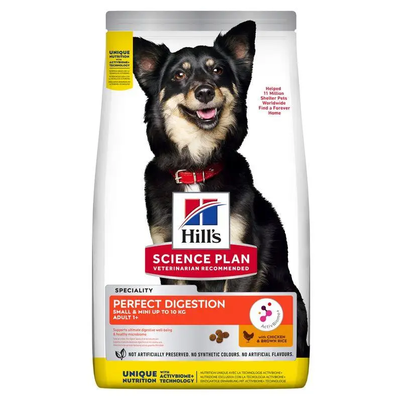Hill'S Science Plan Adult Perfect Digestion Small y Mini Pollo 6 kg Alimento para Perros