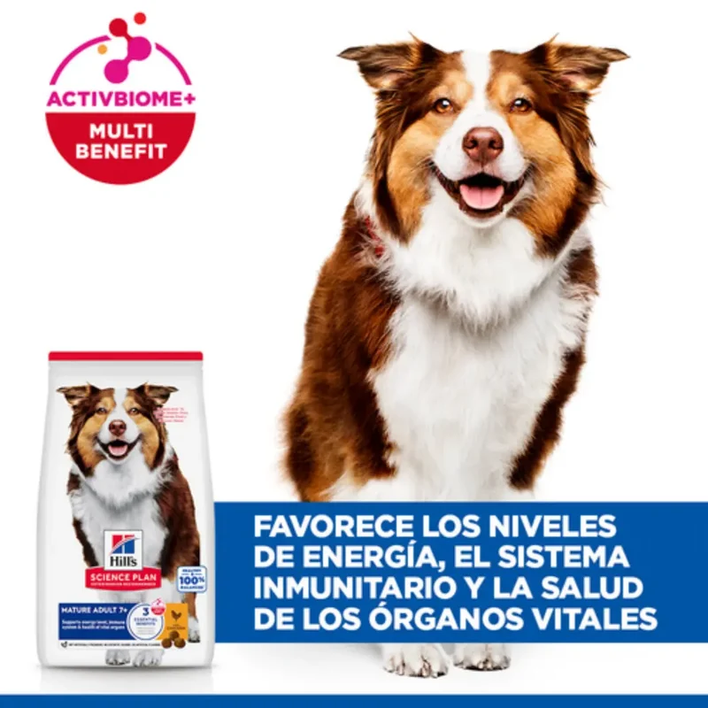 Hill'S Science Plan Mature Adult 7+ Medium Pollo 2,5 kg Alimento para Perros