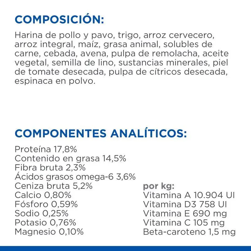 Hill'S Science Plan Mature Adult 7+ Small y Mini Pollo 3 kg Alimento para Perros