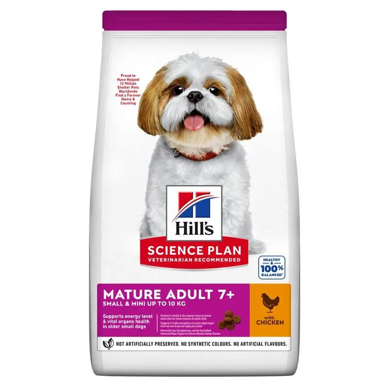 Hill'S Science Plan Mature Adult 7+ Small y Mini Pollo 1,5 kg Alimento para Perros