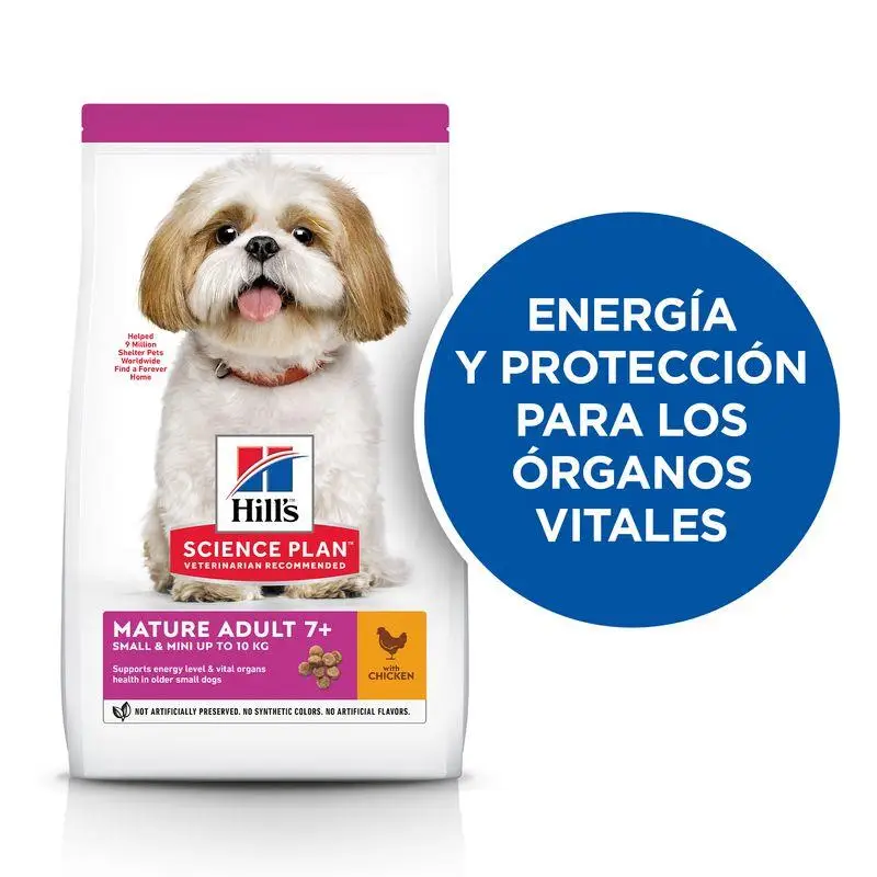 Hill'S Science Plan Mature Adult 7+ Small y Mini Pollo 1,5 kg Alimento para Perros