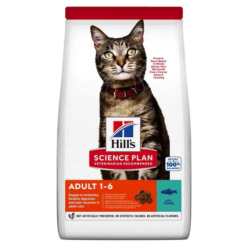 Hill'S Science Plan Adult Atún 1,5 kg Alimento para Gatos