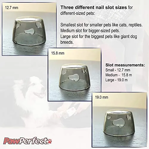 Bell + Howell PAWPERFECT - Lima giratoria de uñas para mascotas con 7000-14.000 rpm para perros, gatos y otros animales pequeños como se ve en la televisión