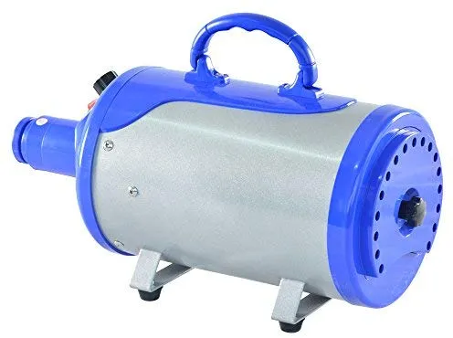 SHELANDY 3.2HP - Secador de pelo para mascotas, sin escalones, velocidad ajustable, con calentador