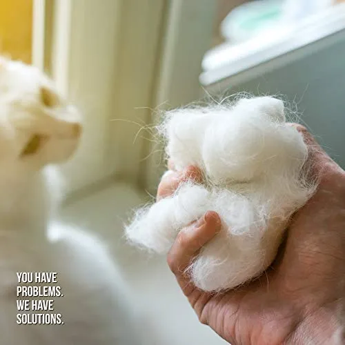 Peine de perro para quitar enredos y nudos, peine de gato para quitar pieles esterilizadas – herramienta de aseo con dientes de acero inoxidable y mango antideslizante – mejor peine de pelo para mascotas para el hogar – Guía de libros electrónicos