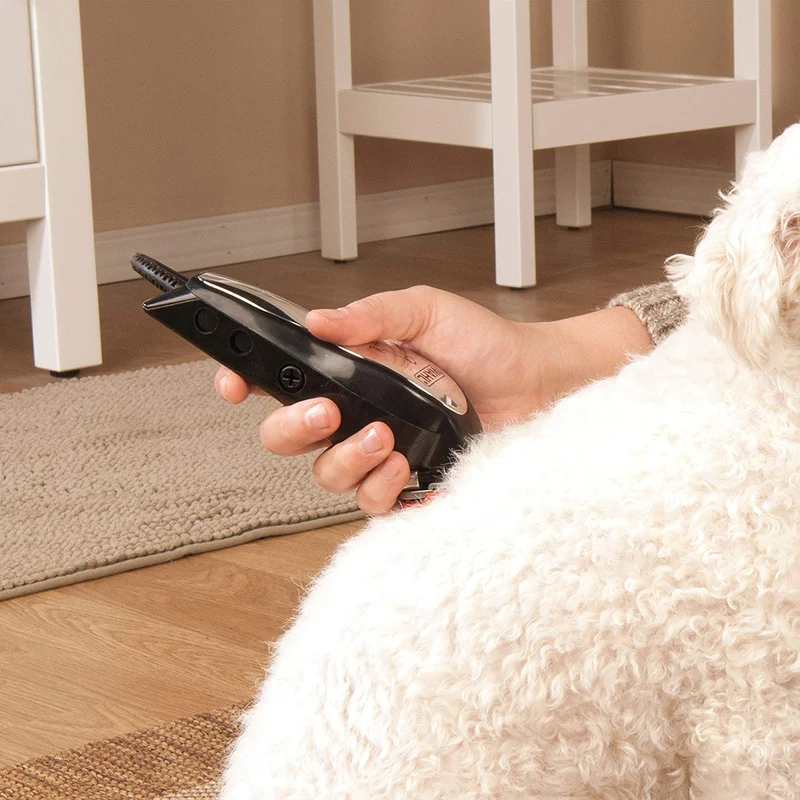 Wahl - juego de peluquería canina Pet-Pro para pequeños/grandes perros, pelaje grueso, pelaje denso, gatos, caballos. Bajo nivel de ruido/silencioso, fabricado por la marca utilizada por profesionales #9281-210