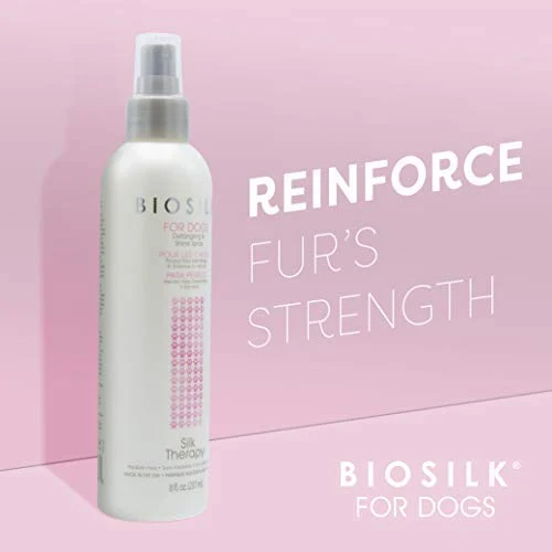 BioSilk Therapy Desenredante en spray para todos los perros y cachorros