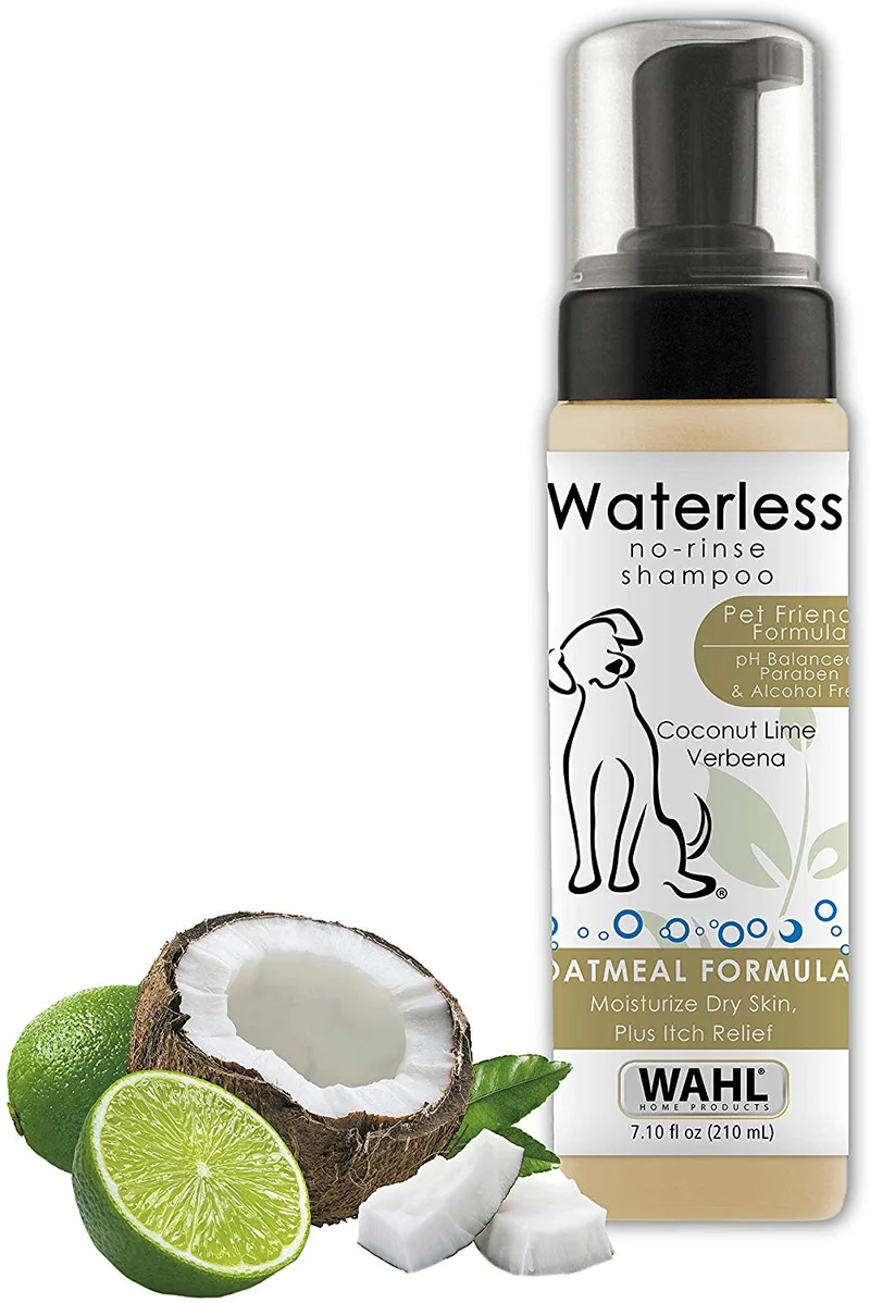 Wahl Natural Pet Champú sin agua sin enjuague, lavanda, 7,10 fl oz