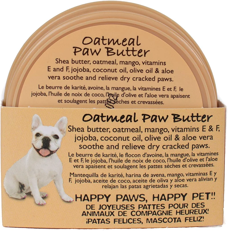 Mantequilla de avena natural Paw Butter de Pet Head, 2 onza, Beige