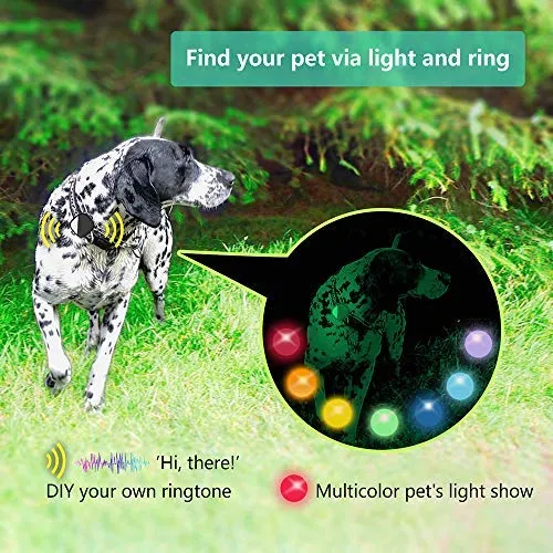 Rastreador GPS para mascotas para perros, gatos, sin tarifa mensual, dispositivo de seguimiento en tiempo real para múltiples mascotas