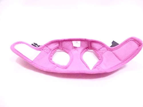 Arnés para perros de malla suave, cómodo para razas pequeñas, cachorros, juguetes, de 2 a 16 lb, en color rosa bebé, azul, negro, rojo, camuflado en tamaño pequeño, mediano, grande y extra grande