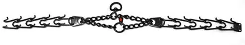 Herm Sprenger - Collar de entrenamiento para perro de acero inoxidable negro con cuello giratorio ultra Plus para mascotas, collar sin tirones para perros, collar de entrenamiento antitirones fabricado en Alemania