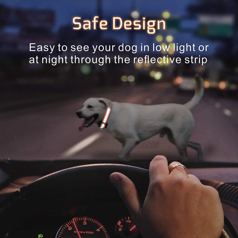 Veckle Collar de entrenamiento para perro, collar de choque recargable de 2600 pies para 2 perros, collar de choque impermeable con mando a distancia, luz LED, pitido, cargador, collar electrónico de vibración para perros grandes y medianos