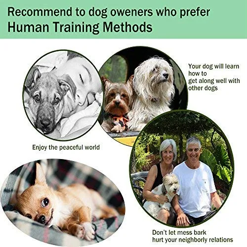 MASBRIL Dog Bark Collar - Upgrade 2019 Safe No Bark Control Device for Tiny Small Medium Dog-Stop Barking by Sound and Vibration- No Shock Human Way-Best Choice for Dog Lovers