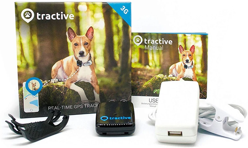 Rastreador de perro Tractive 3G GPS, dispositivo de rastreo para perros con alcance ilimitado