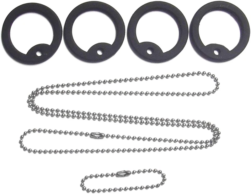 Etiqueta de perro Tune-up Kit de reparación silenciadores y acero cadenas de 27" y 4.5""