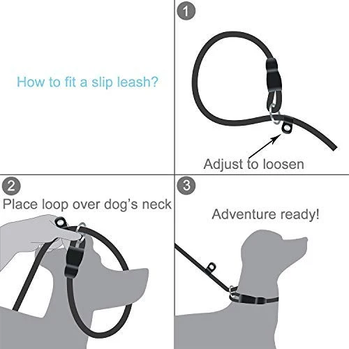 Haapaw 2 paquetes de correa para perro con cómodo mango acolchado reflectante, cuerda de escalada de montaña, correas de entrenamiento para perros grandes, medianos y pequeños (6 pies)