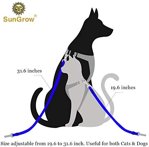 Cinturones de asiento de coche para perros y gatos – Evita el estrés de viaje – permite respirar aire fresco sin mascotas saltando – Soporta todos los coches