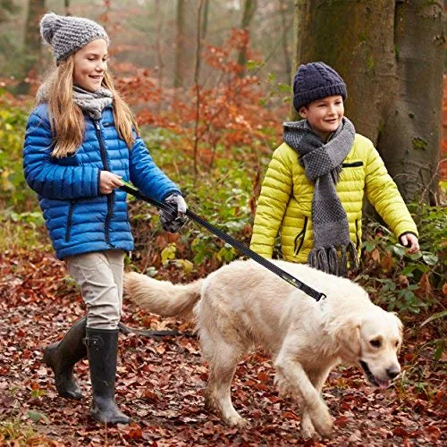 Correa para perro resistente Paw Lifestyles, 0.11 pulgadas de grosor, 6 ft de largo, mango acolchado para mayor comodidad, perfecta para perros medianos y grandes