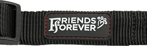 Cinturón de seguridad arnés, ajustable para mascota perro o gato arnés de seguridad de vehículo diseñado de friends forever